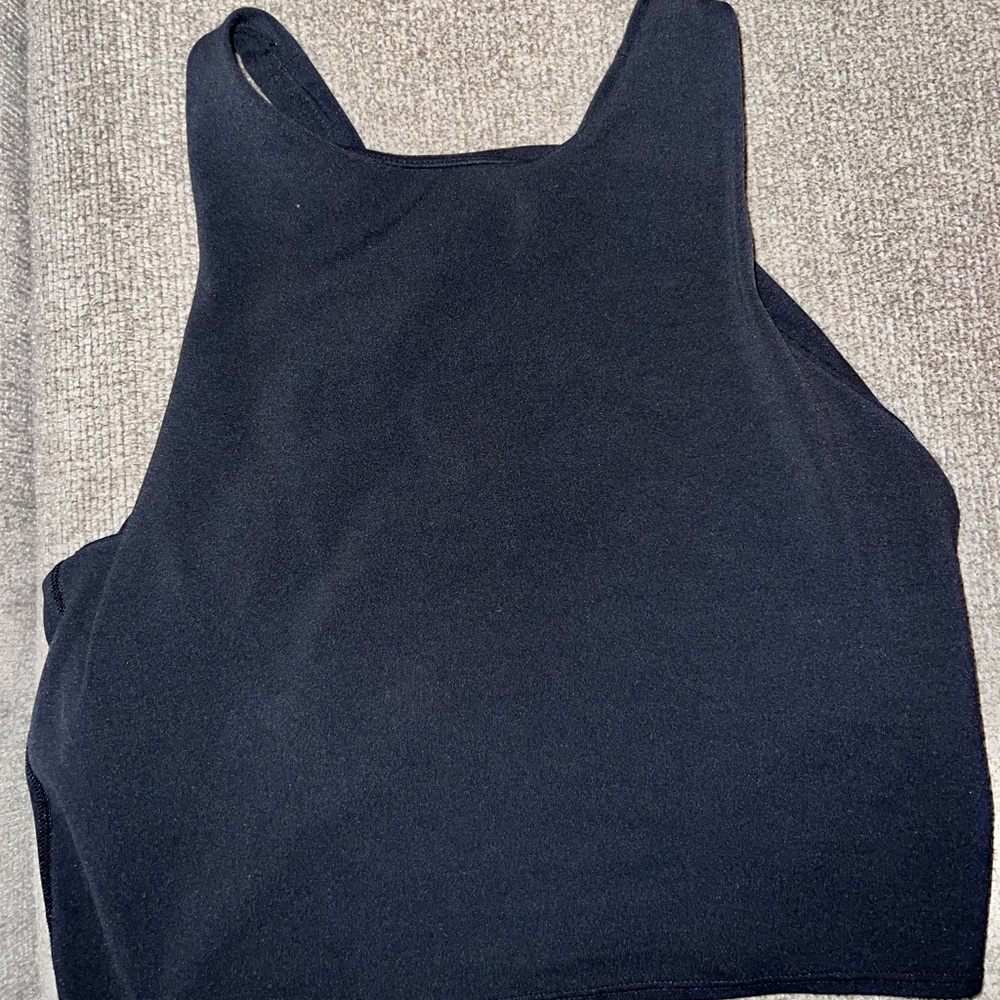 Athleta Conscious Crop Bra A-C - Black